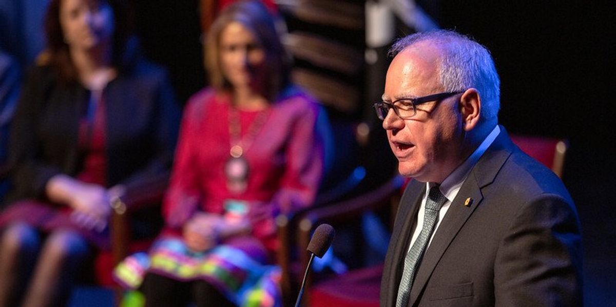 2024 presidential election Tim Walz