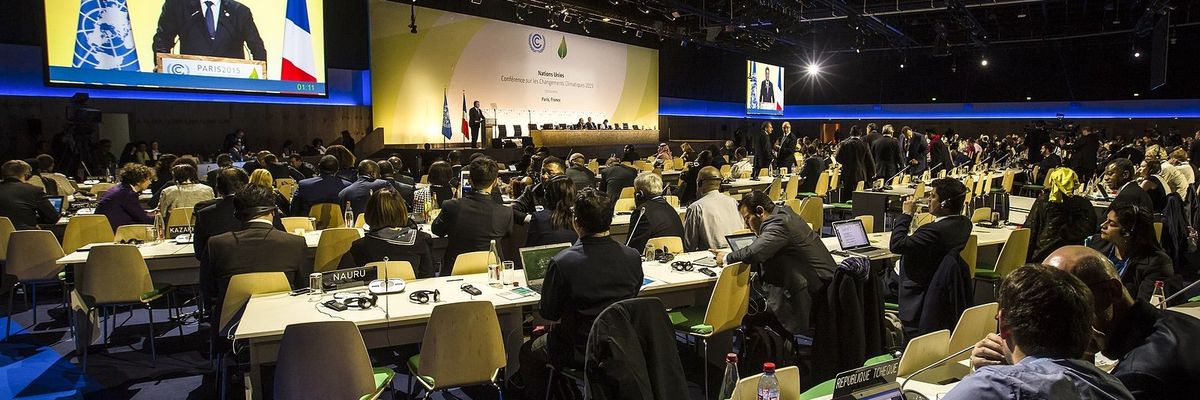 21st session of the UN Conference on Climate Change Paris 2015