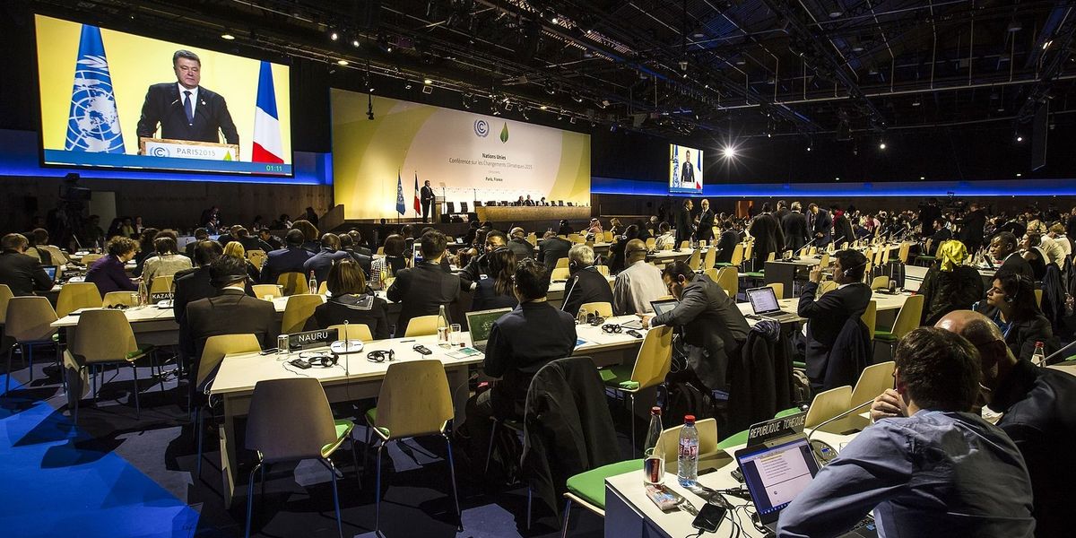21st session of the UN Conference on Climate Change Paris 2015