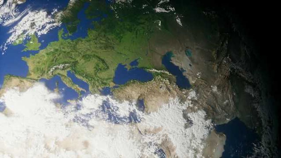 The Caspian Sea has been shrinking for decades. Now, a new island has emerged