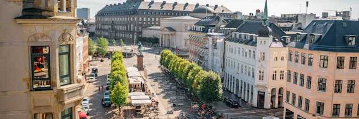 A view of a Stockholm street