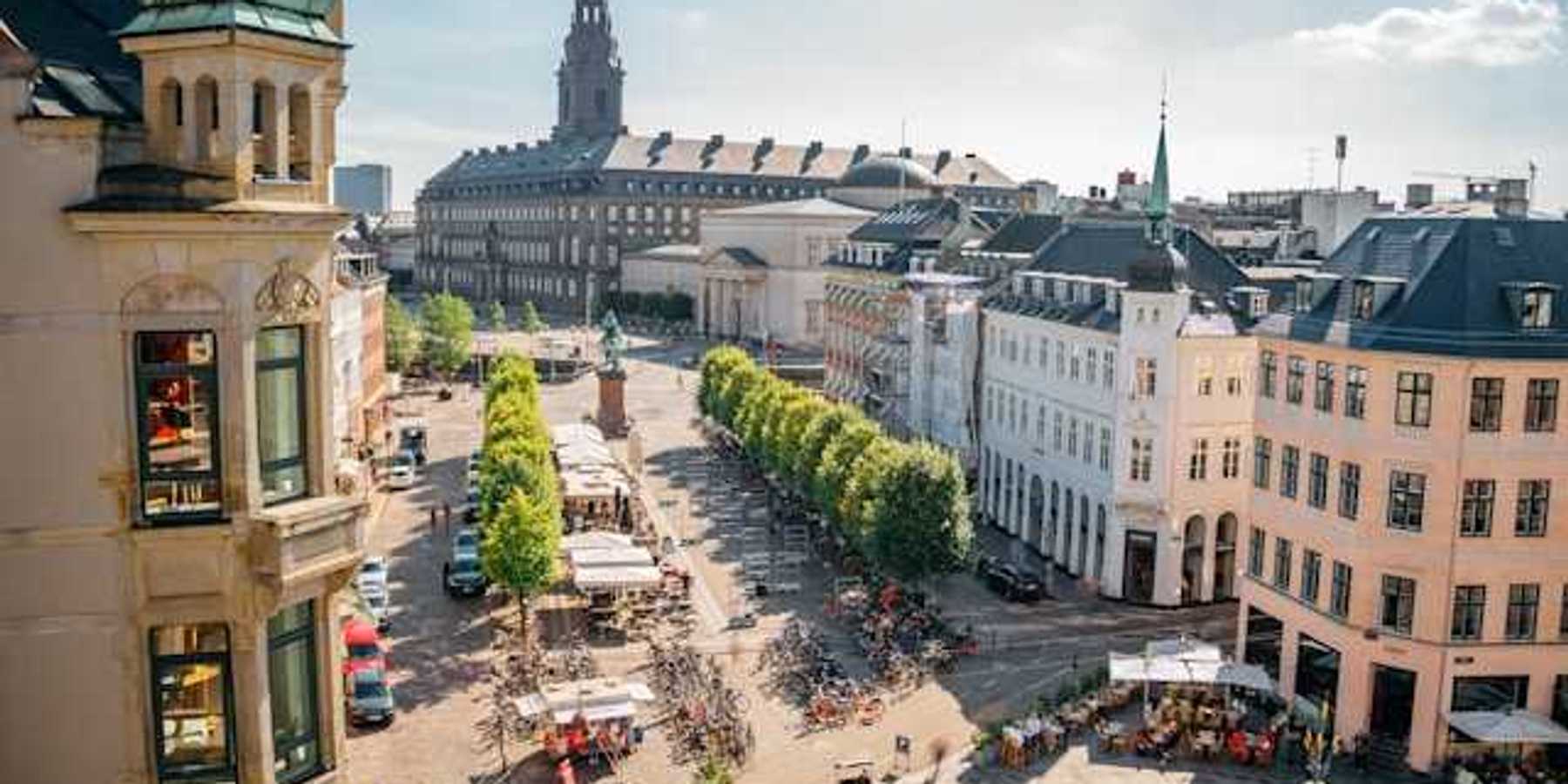 A view of a Stockholm street