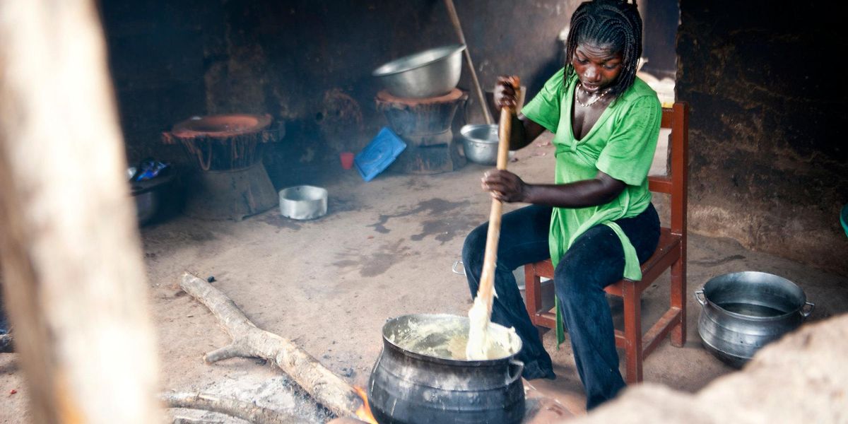 Africa cooking pollution