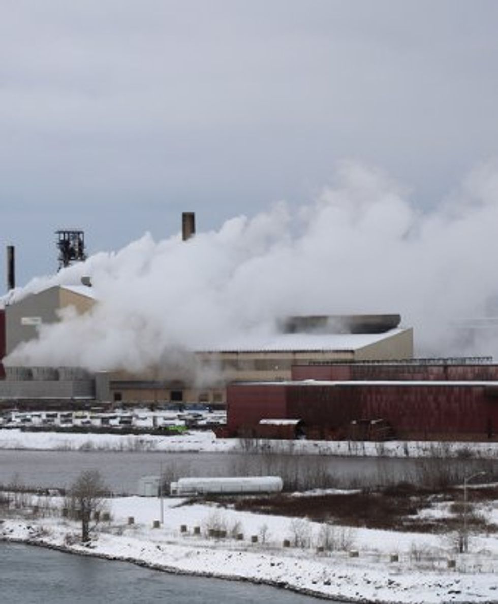 algoma steel pollution