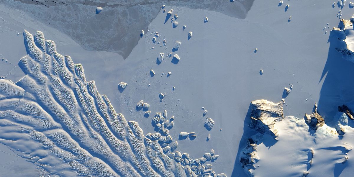 Antarctica Climate change glacier 