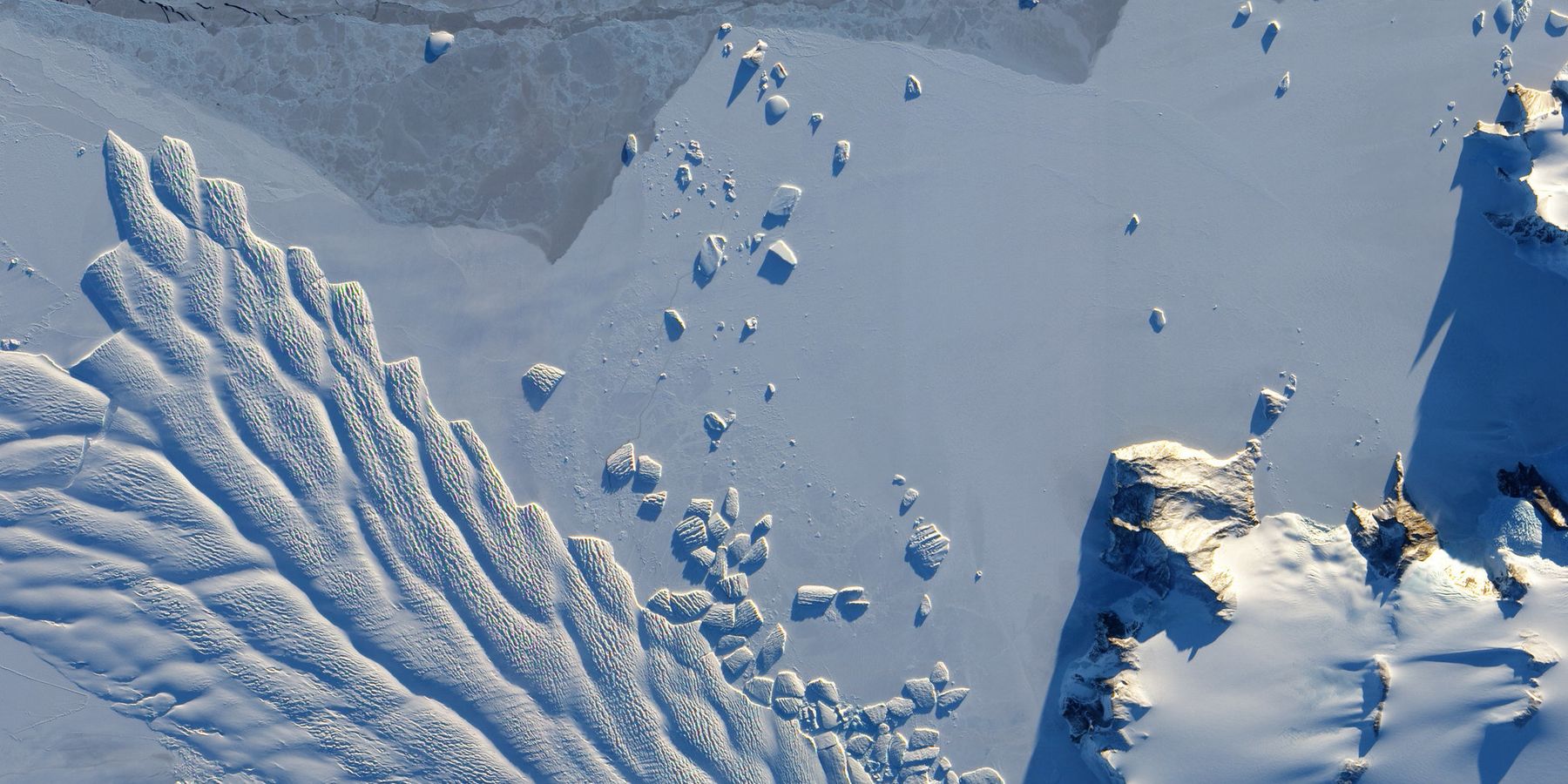 Antarctica Climate change glacier