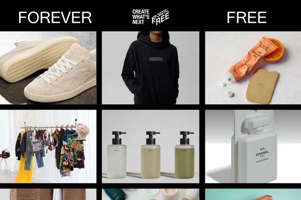 Array of various plastic consumer items