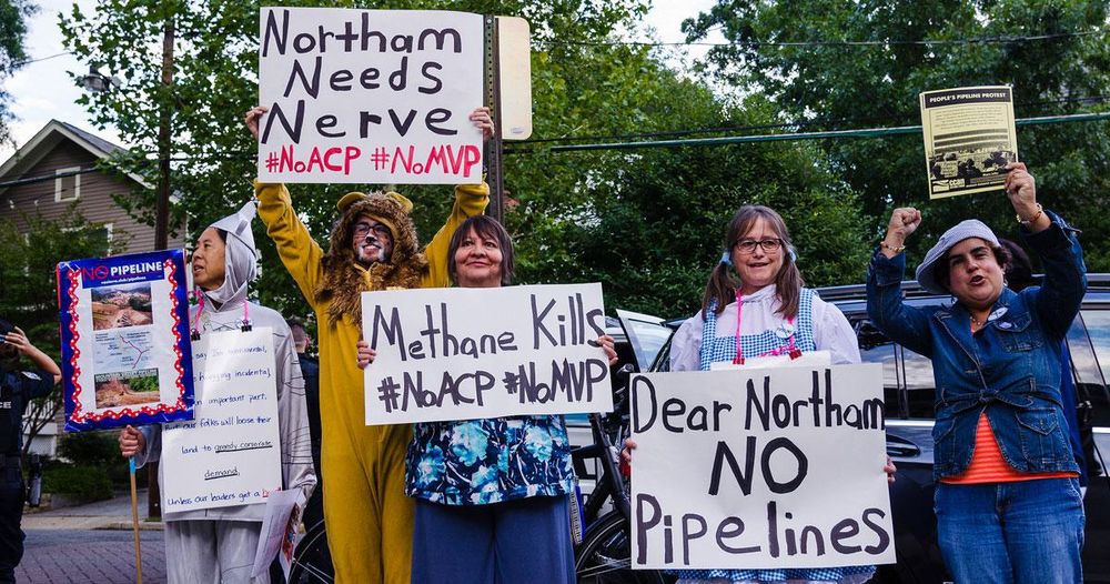 Atlantic Coast Pipeline protest