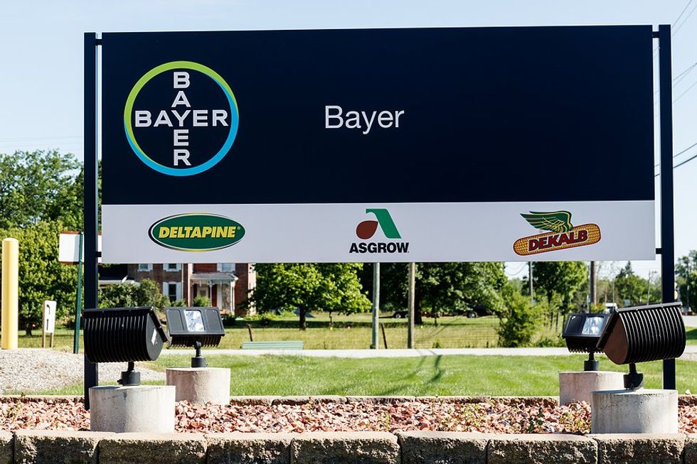 Bayer corporation sign