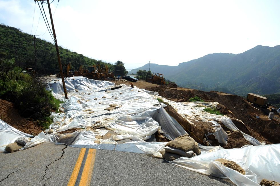 California's system to defend against mudslides is being put to the ultimate test