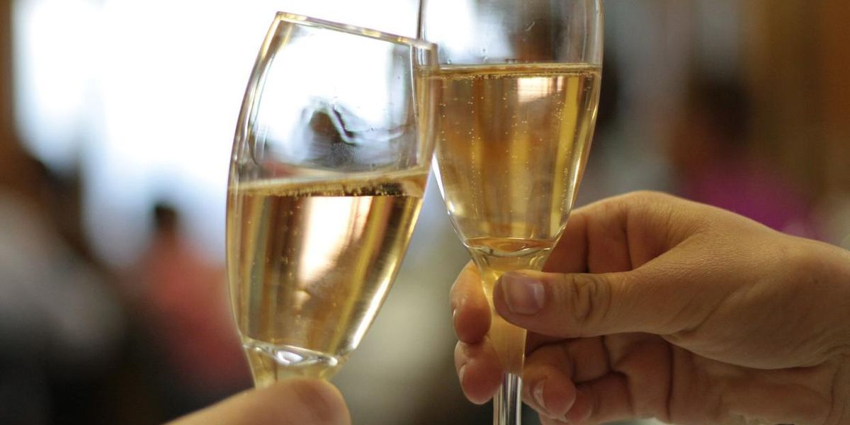champagne new year