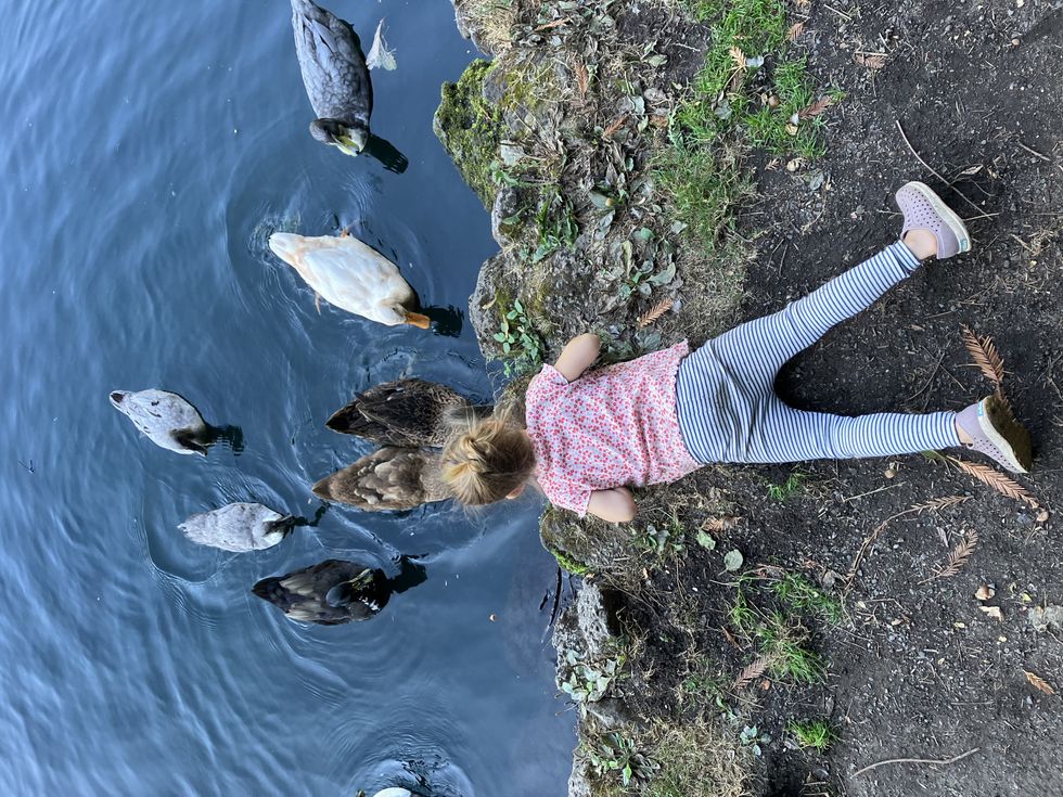 children nature