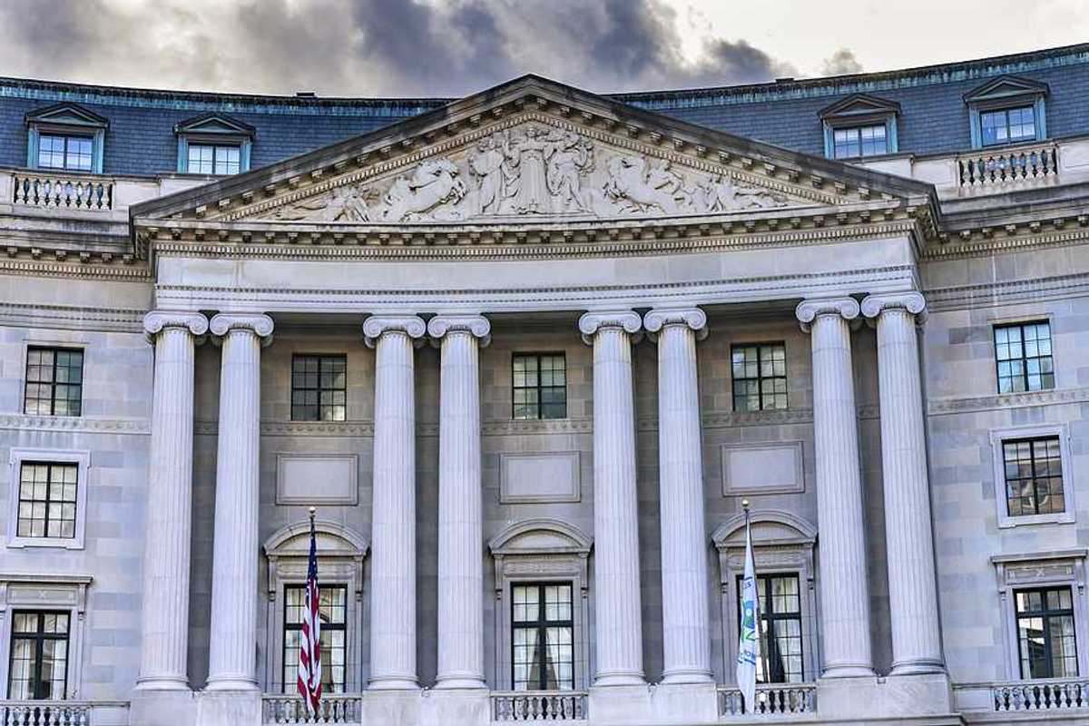 Circular Federal Triangle, Environmental Protection Agency EPA building, Washington DC