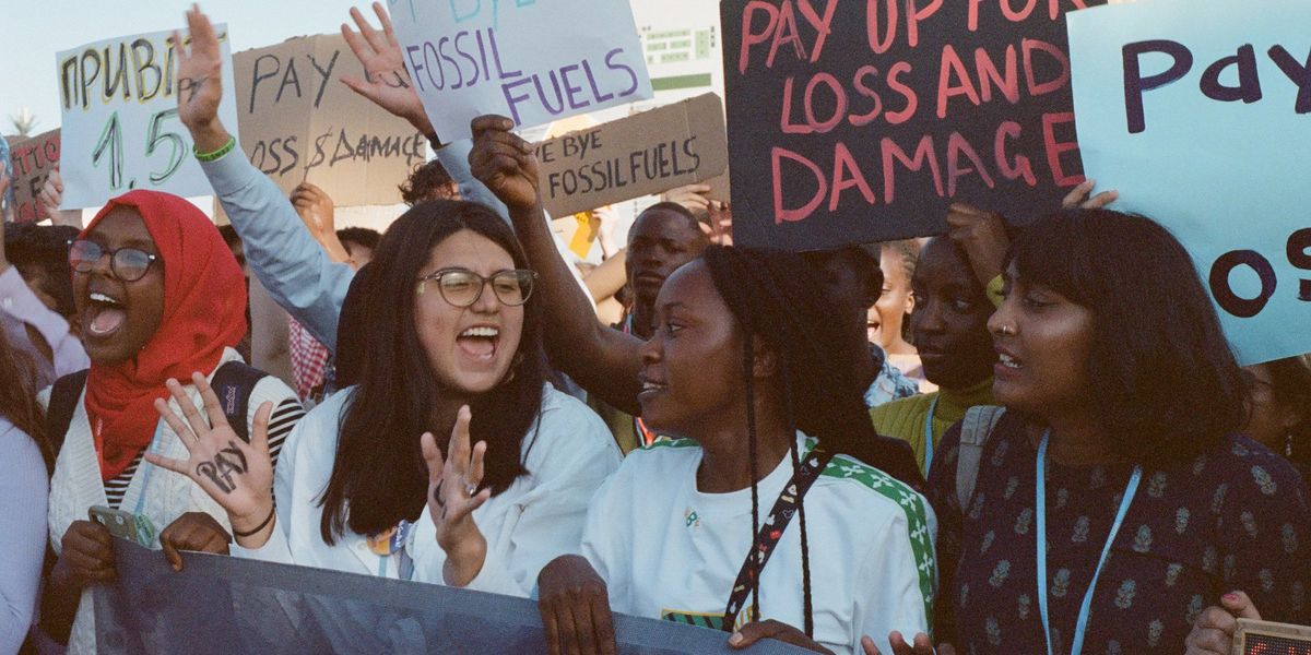 climate change protest 