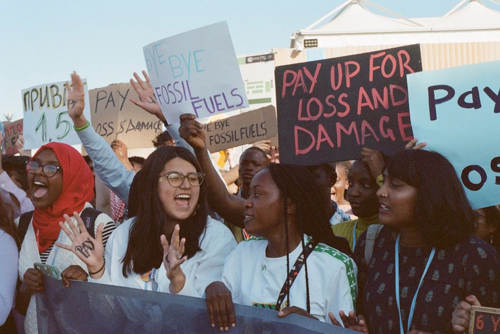 climate change protest 