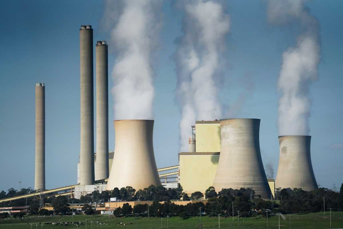 Coal-fired power station, Victoria, Australia