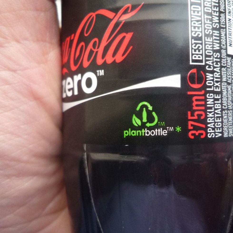 coca cola plastic waste