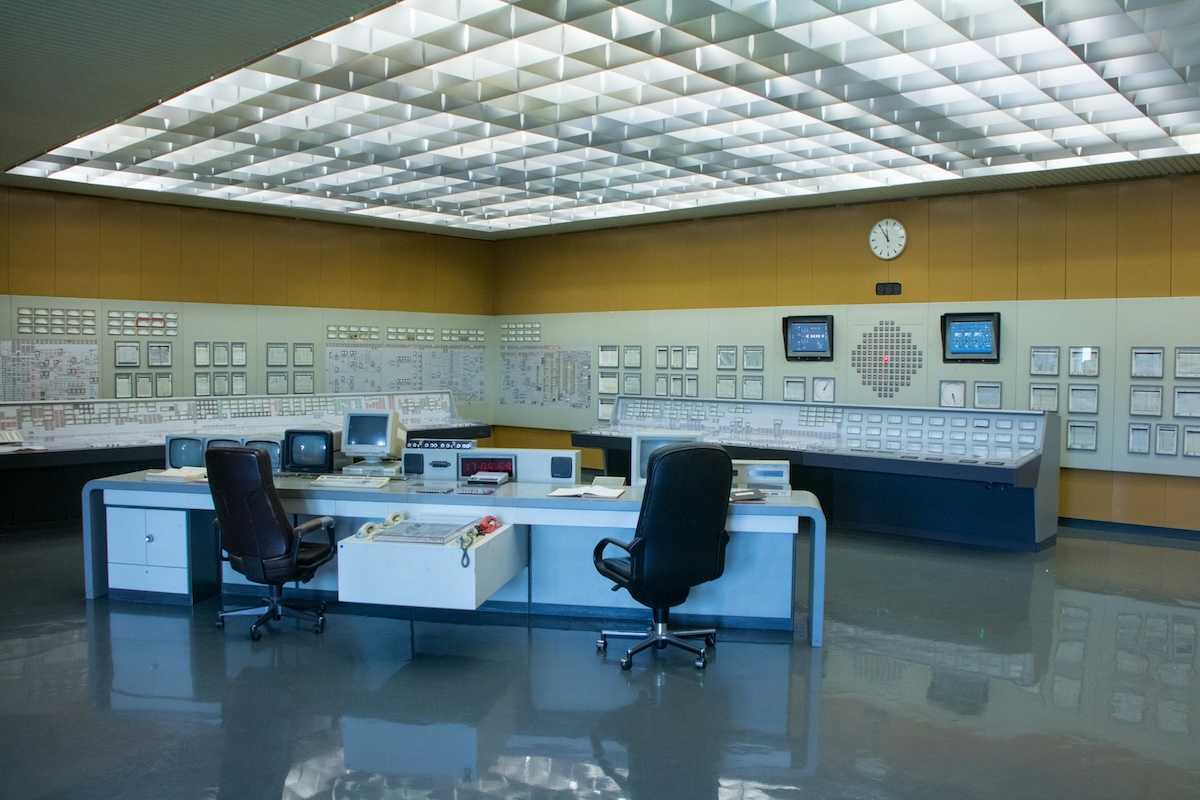 Control room of nuclear power plant: Zwentendorf, Sonnenweg, Zwentendorf, Austria