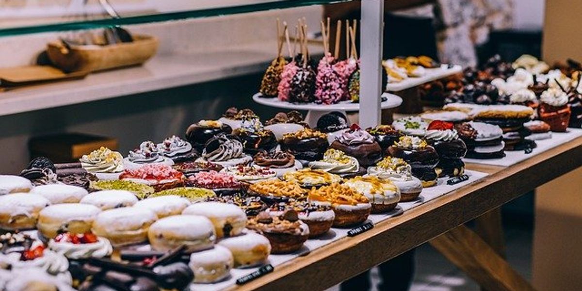dessert table