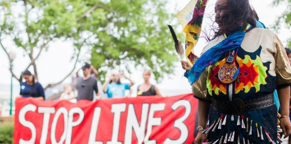 enbridge line 3 indigenous