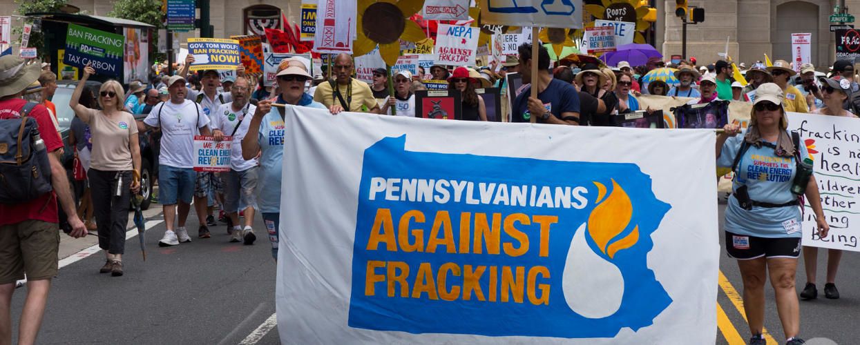 demographics around fracked natural gas wells