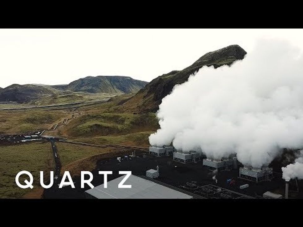 The world’s first “negative emissions” plant has opened in Iceland—turning carbon dioxide into stone