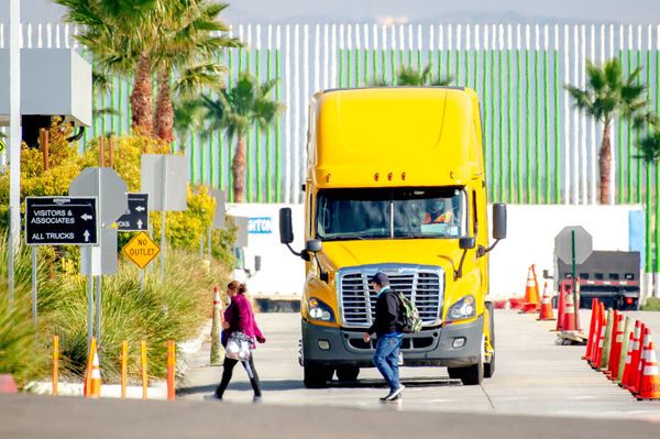 Families breathe toxic fumes from California's warehouse hub