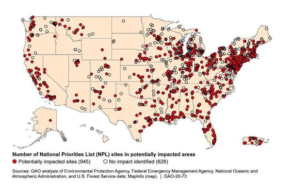Report: Climate change will put Indiana hazardous waste sites at risk