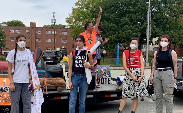 Young people call for climate action as global leaders meet in Pittsburgh