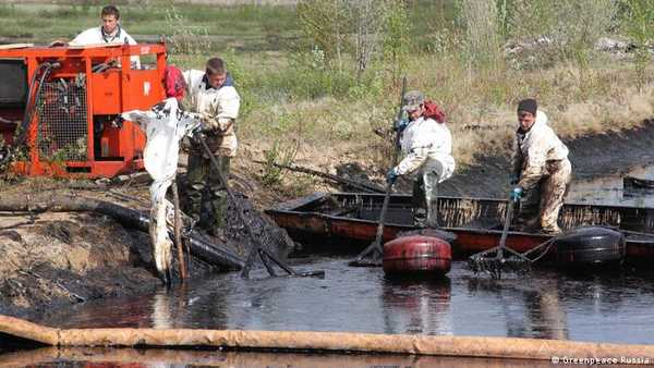 Russia has so many oil leaks