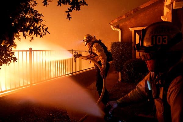 Justin Gillis:  Fire, floods and power outages: our climate future has arrived