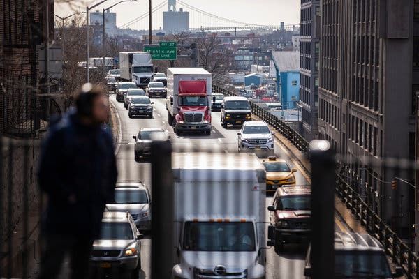 A novel plan to fix one of New York's worst highways: Remove lanes