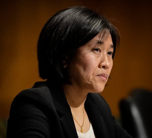 U.S. trade representative uses her first speech to call for action on climate change