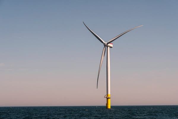 Offshore wind farms show what Biden's climate plan is up against