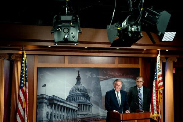 Democrats vow to push their own infrastructure plan as talks drag on