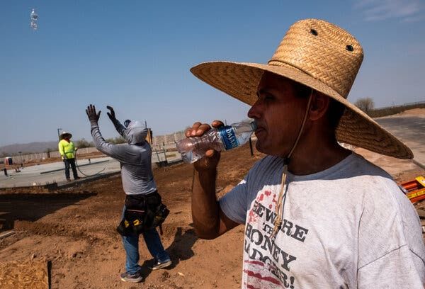 What it's like to work in 115 degree weather in Phoenix