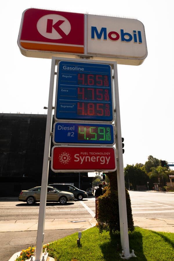 Gas price increase poses challenge to U.S. economy