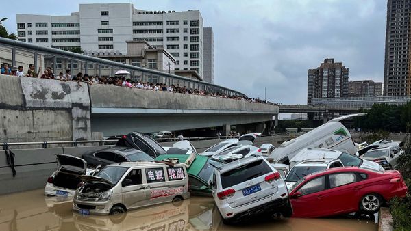 Climate crisis turns world's subways into flood zones