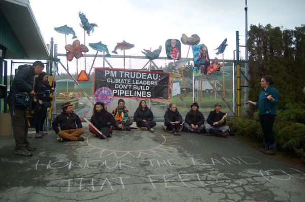 Three arrested as protests resume on Burnaby Mountain