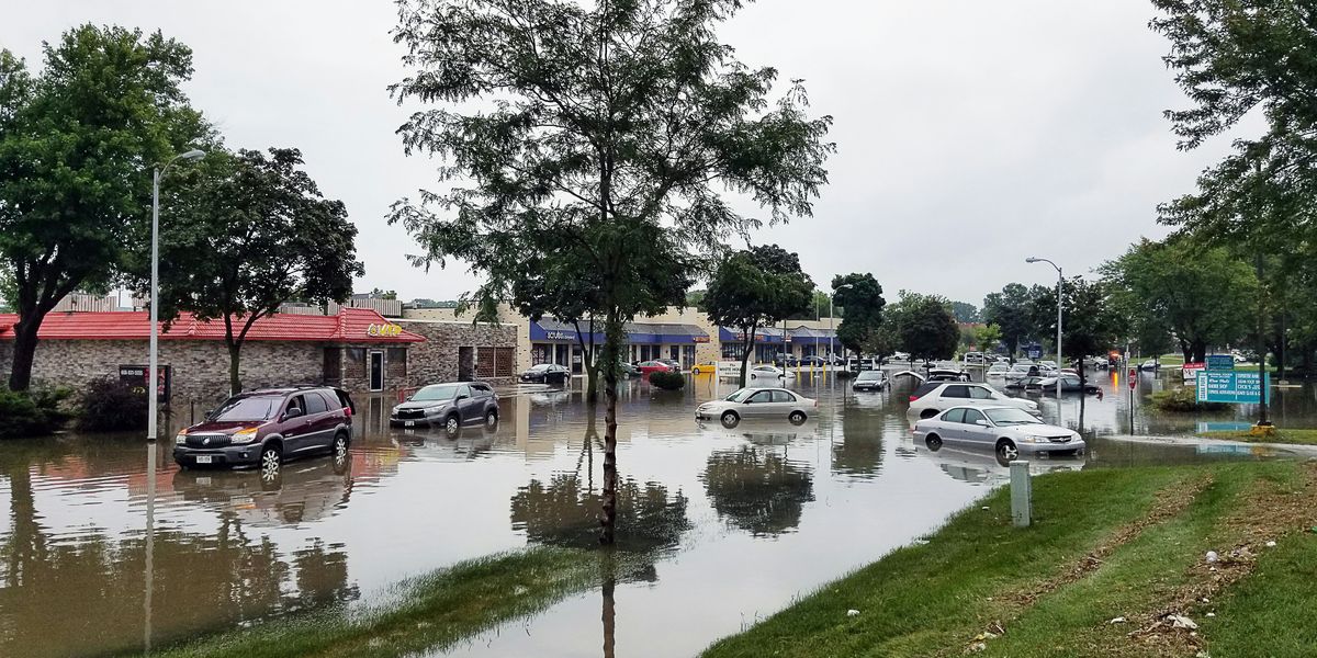 flooded streets