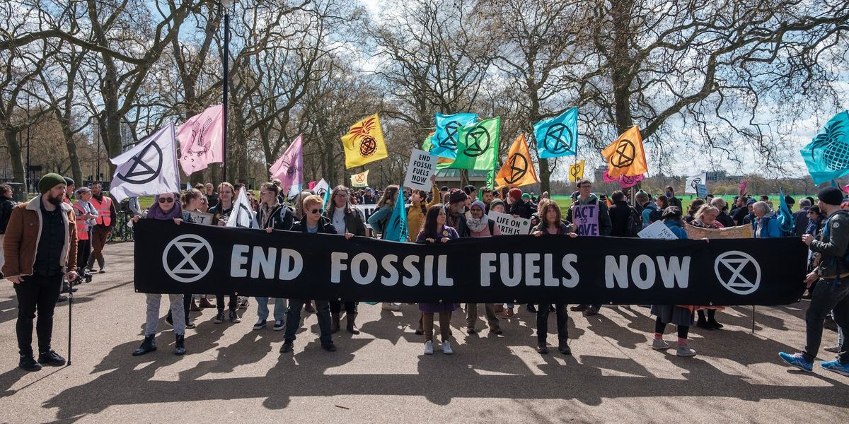 fossil fuel protest 