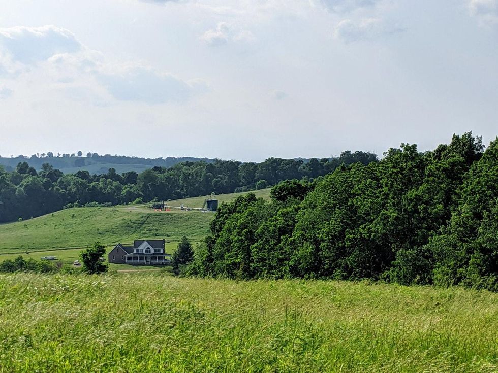 fracking pennsylvania countryside