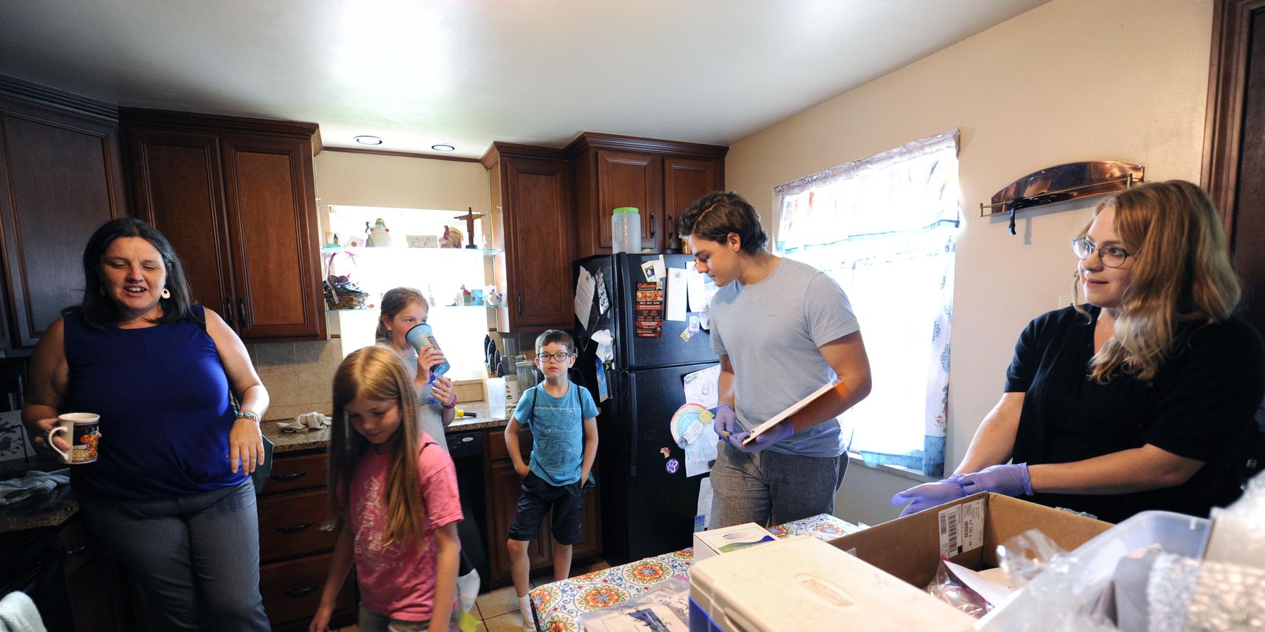 Fracking pollution in families