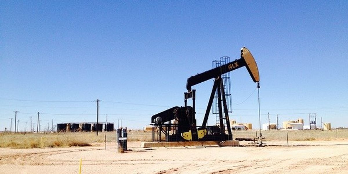 fracking well
