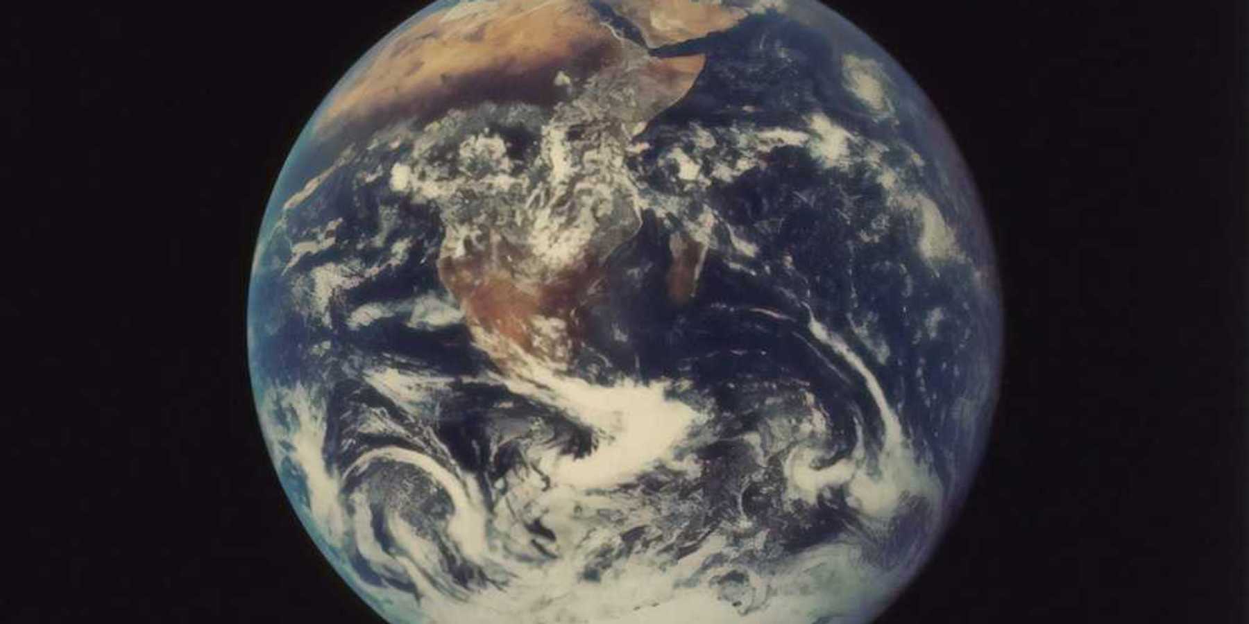Full disk Earth, Apollo 17, 1972