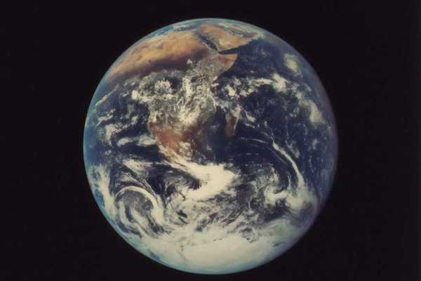 Full disk Earth, Apollo 17, 1972