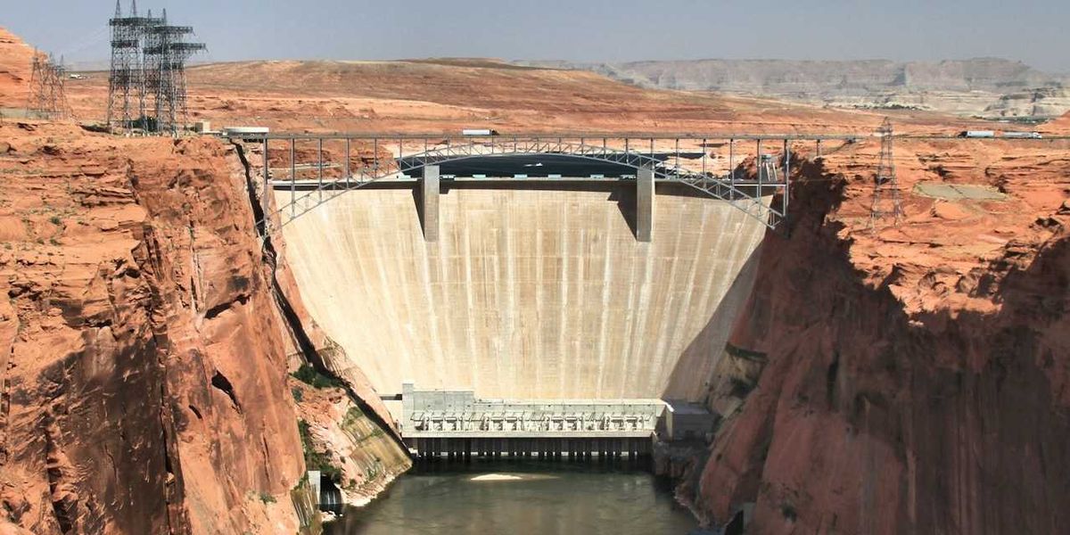 Glen Canyon Dam Lake Powell