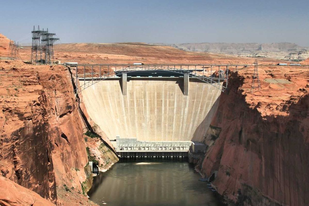 Glen Canyon Dam Lake Powell