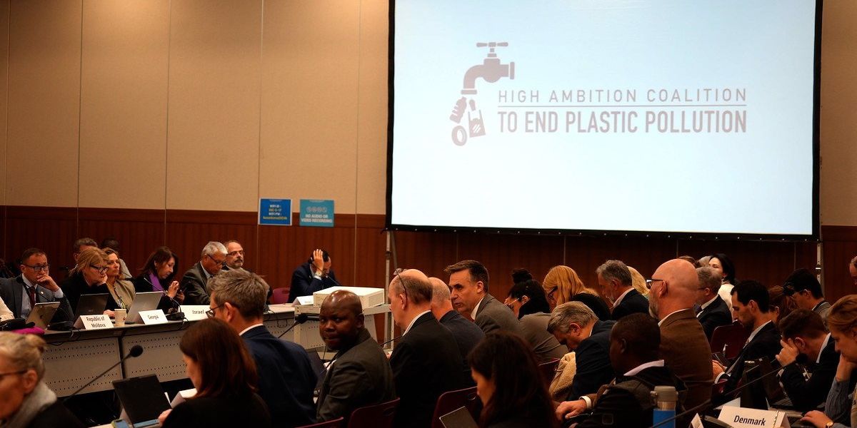 global plastics treaty conference room