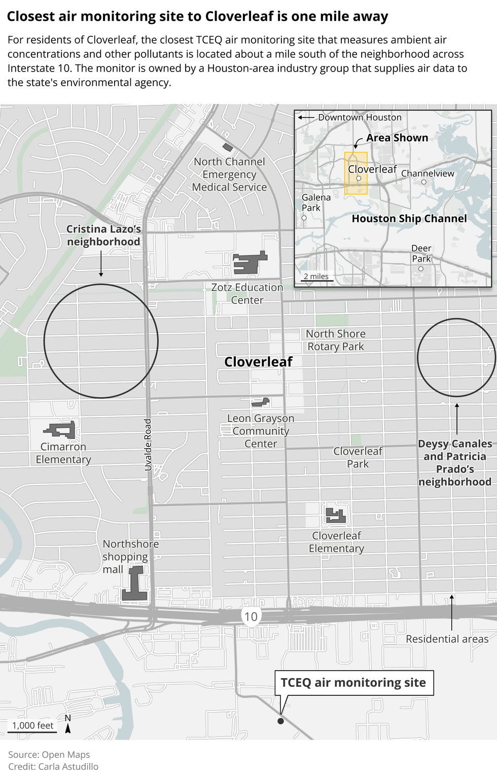 houston petrochemical air pollution